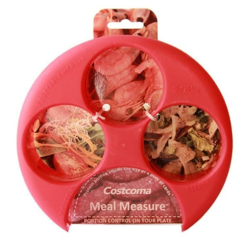 AussieSuperStore Homeware Supplies Meal measure Portion Control Plate (20.5*5.5cm) Meal measure Portion Control Plate | Weight loss Meal Control Cookware CBMEALMEASURE
